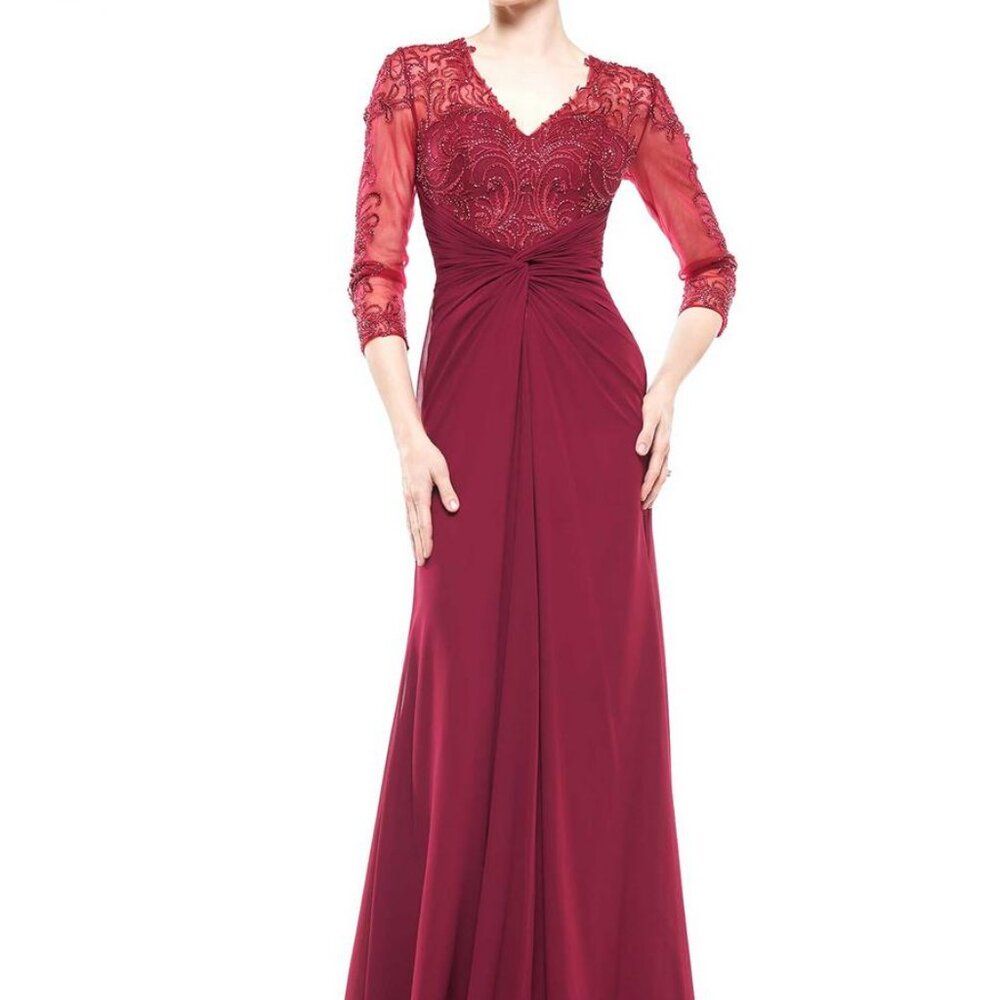 Marsoni Mother of Bride/Groom formal dress style M261 Size 16 Wine New with tags